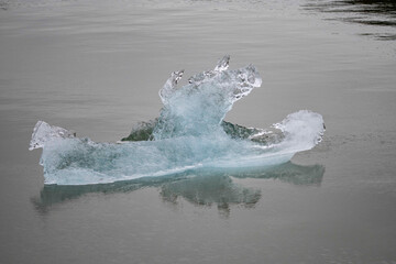 ice on water