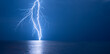 © ADDICTIVE STOCK - Lightning strike on the Black Sea during stormy night