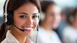 © admin_design - Smiling Customer Service Representative with Headset