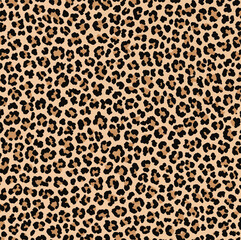 Black brown leopard pattern Adobe Illustrator Artwork