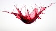 © Prapan - Amazing splashing of red wine glass
