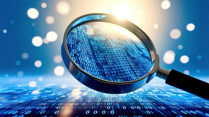 Magnifying digital code