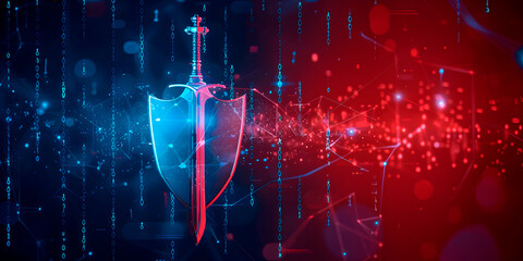 Digital shield: cybersecurity sword guarding data in a binary world