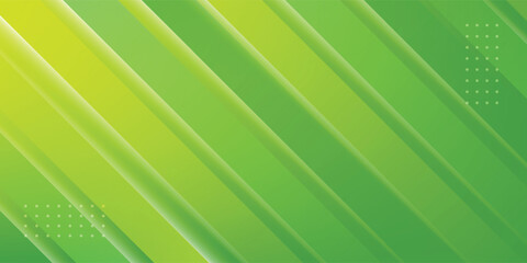 Wall Mural - Abstract green background with diagonal lines. ideal for banner, header, cover, billboard, brochure, social media, EPS 10