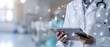 © BG - Doctor Using Tablet to Connect Patients in Healthcare Network