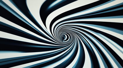 Wall Mural - Pulsating radial lines emanating from the center, creating a sense of motion and energy.