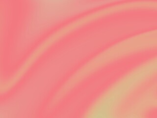 Wall Mural - A pink and yellow background with a wavy line