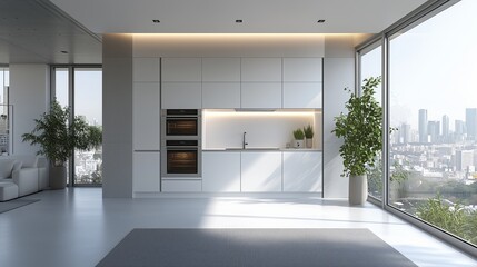 Modern simple kitchen design