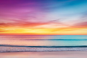 Canvas Print - Sunset Background