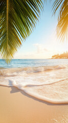 Wall Mural - Tropical Paradise Sunset