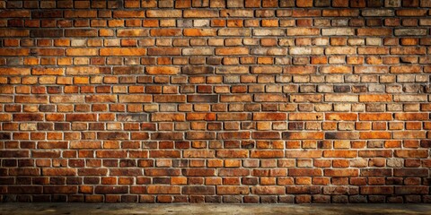 Wall Mural - Background of bricks texture covered with old concrete, perfect for industrial or construction concept