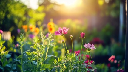 Plant flowers in the garden. Selective focus. nature. 