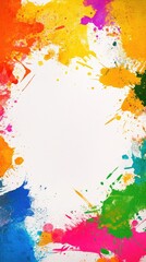 Wall Mural - colorful splash background with vibrant hues, perfect for creative designs and artistic projects.