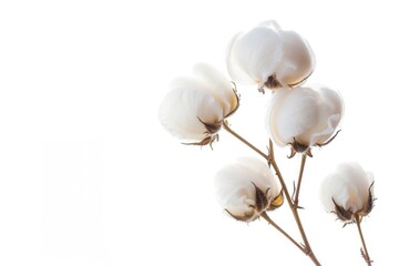 Sticker - A close-up view of a bouquet of white flowers