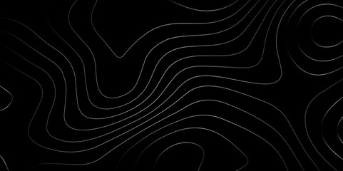 Wall Mural - abstract light pattern vector illustration. topographic map background concept. vibrant neon lights 