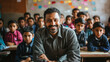 © mittpro - Teacher's Day Honor, a respected teacher in a classroom