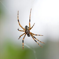 Wall Mural - spider on the web