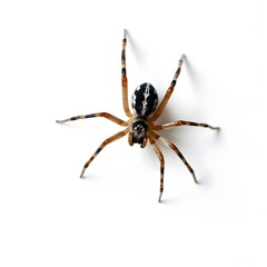 spider isolated on white background