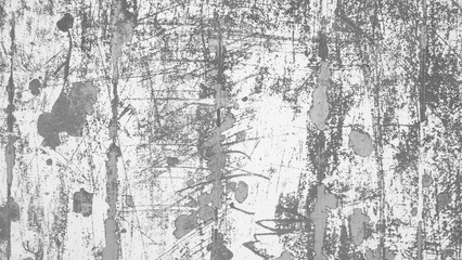Aufkleber - A grey wall with a few brush strokes on it. The wall is very plain and has no decoration