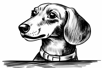 Cute coloring page featuring a playful dog for kids creativity.