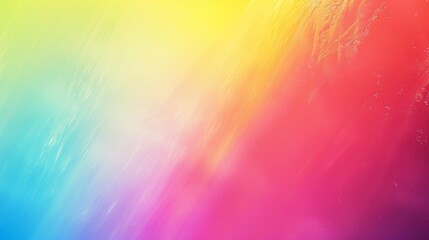 a high-quality ai-generated stock image of a bright rainbow gradient background, leaving space on th