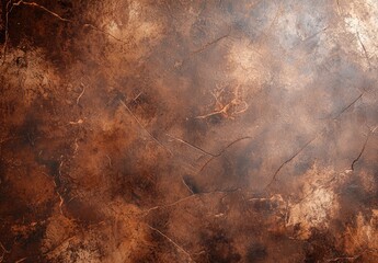 Canvas Print - Grunge textured background with cracked and weathered surface