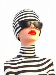 Poster - model wearing sunglasses