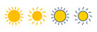 © AAVAA - Sun icon vector. Brightness Icon vector