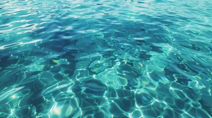 Canvas Print - Crystal Clear Water