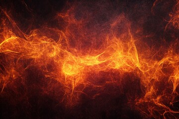 Wall Mural - Abstract Blaze Fire Flame Texture Background, ai