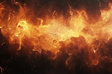 Wall Mural - Abstract Blaze Fire Flame Texture Background, ai