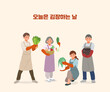 © jihyang - 김장하는 날 삽화