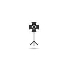 Sticker - Movie light icon with shadow