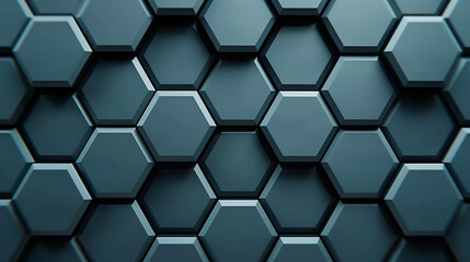 Abstract geometric pattern with hexagonal shapes.