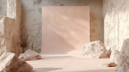 Canvas Print - Stone & Light.