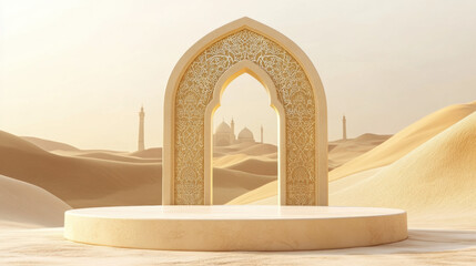 Canvas Print - Desert Archway.