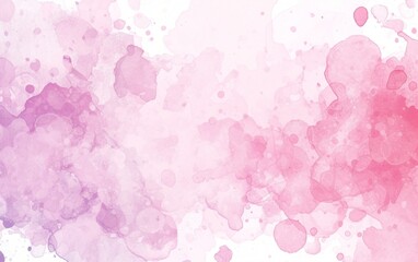 Wall Mural - Abstract pink and purple watercolor background with a soft, dreamy feel.