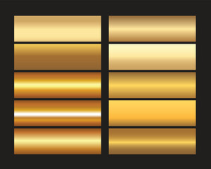 vector golden squares collection