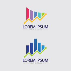 Wall Mural - Business icon and logo design vector graphic