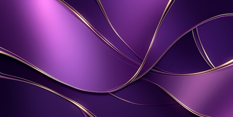 Wall Mural - Abstract purple and gold background with a modern and stylish design. Perfect for a variety of projects.