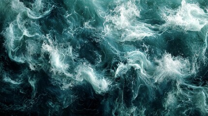 Wall Mural - satellite view of wind currents, photorealistic rendering, dynamic flow, close-up
