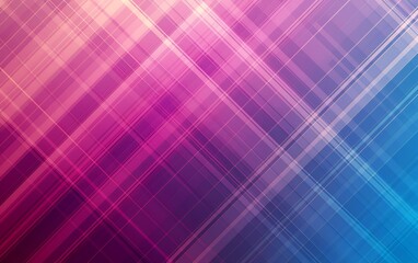 Wall Mural - abstract geometric background with intersecting lines in shades of pink, purple, and blue.