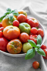 Wall Mural - Fresh organic tomatoes