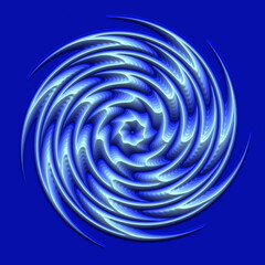 hypnotic spiral background, optical illusion of chaos, with a stylized design, captivates the eye in this image