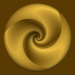 hypnotic spiral background, optical illusion of chaos, with a stylized design, captivates the eye in this image