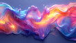 © feeling lucky - Vibrant abstract wave of colors flowing together, creating a mesmerizing blend of hues and textures for artistic inspiration.
