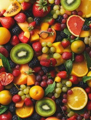 Wall Mural - Fruit bouquet