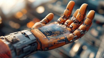 Poster - Robotic Hand Display.