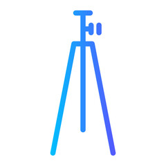 Sticker - tripod Gradient icon