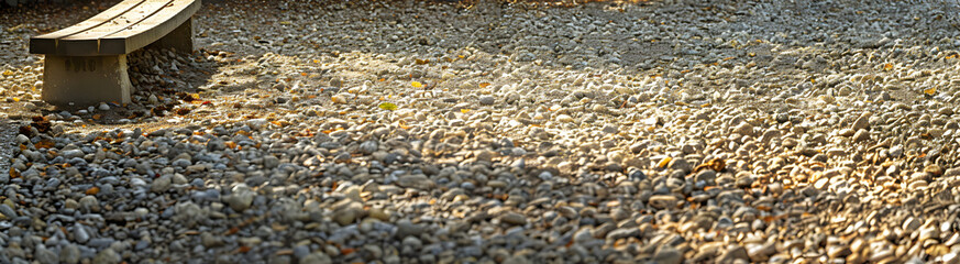 Sand and gravel ground